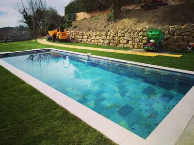 Après — Construction piscine neuve
